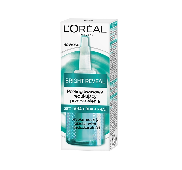 LOREAL BRIGHT REVEAL КИСЛОТНЫЙ ПИЛИНГ ПРОТИВ ГИПЕРПИГМЕНТАЦИИ 25 МЛ