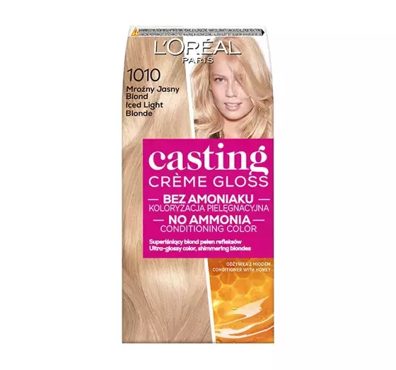 LOREAL CASTING CREME GLOSS 1010 СВЕТЛЫЙ ЛЕДЯНОЙ БЛОНД