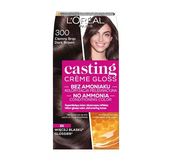 LOREAL CASTING CREME GLOSS КРАСКА 300 ТЕМНЫЙ КОРИЧНЕВЫЙ