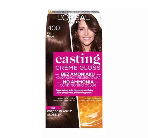 LOREAL CASTING CREME GLOSS КРЕМ-КРАСКА 400 КОРИЧНЕВАЯ