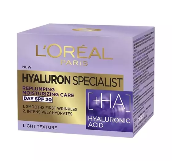 LOREAL HYALURON SPECIALIST КРЕМ ДЛЯ ЛИЦА ПРОТИВ МОРЩИН НА ДЕНЬ 50МЛ