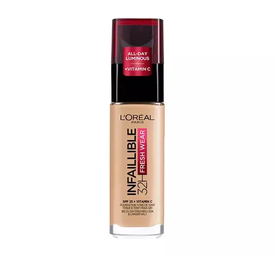 LOREAL INFAILLIBLE 24H FRESH WEAR СТОЙКОЕ ТОНАЛЬНОЕ СРЕДСТВО 120 VANILLA 30МЛ