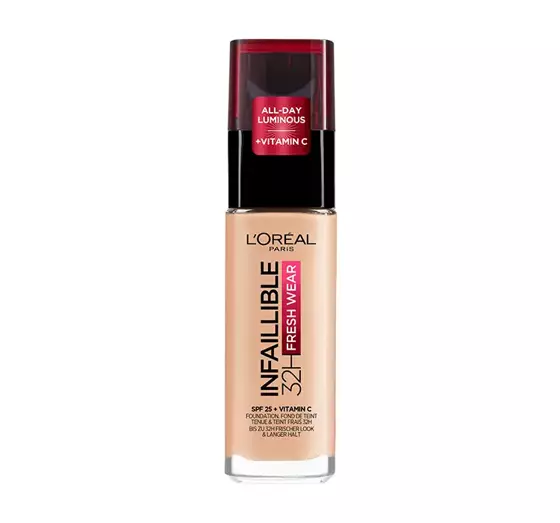 LOREAL INFAILLIBLE 32H FRESH WEAR СТОЙКОЕ ТОНАЛЬНОЕ СРЕДСТВО 180 30МЛ