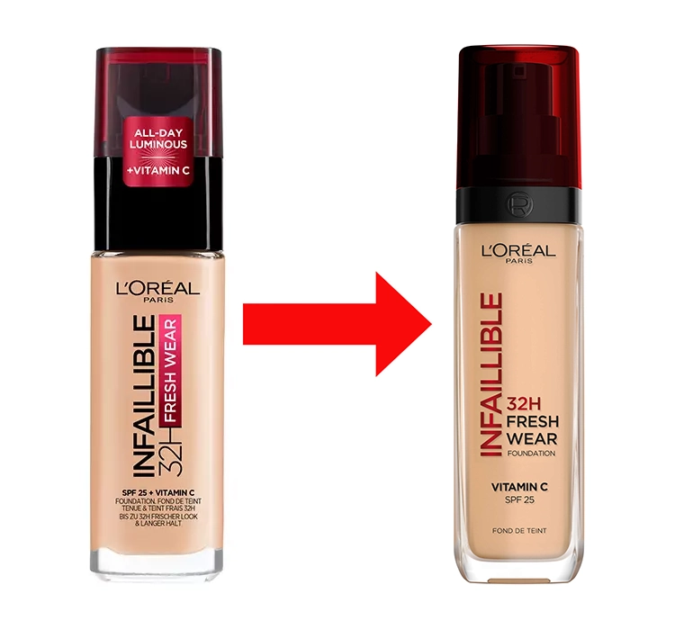 LOREAL INFAILLIBLE 32H FRESH WEAR СТОЙКОЕ ТОНАЛЬНОЕ СРЕДСТВО 180 30МЛ