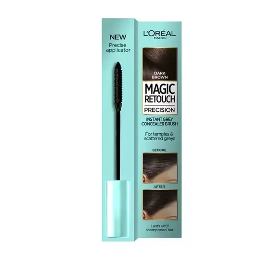 LOREAL MAGIC RETOUCH PRECISION ТУШЬ ДЛЯ ЗАКРАШИВАНИЯ ОТРОСШИХ КОРНЕЙ DARK BROWN 8МЛ