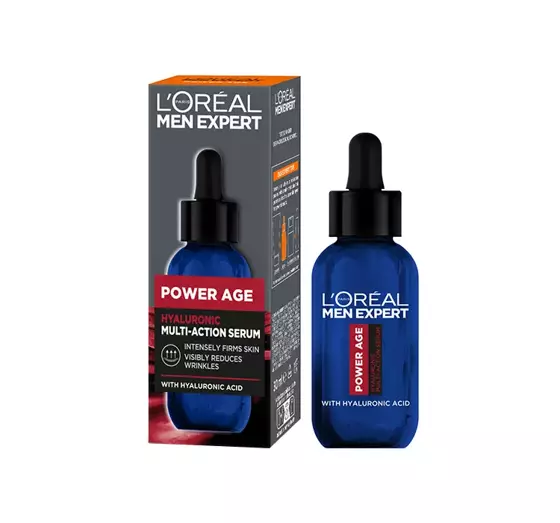 LOREAL MEN EXPERT POWER AGE МНОГОФУНКЦИОНАЛЬНАЯ СЫВОРОТКА С ГИАЛУРОНОВОЙ КИСЛОТОЙ 30МЛ