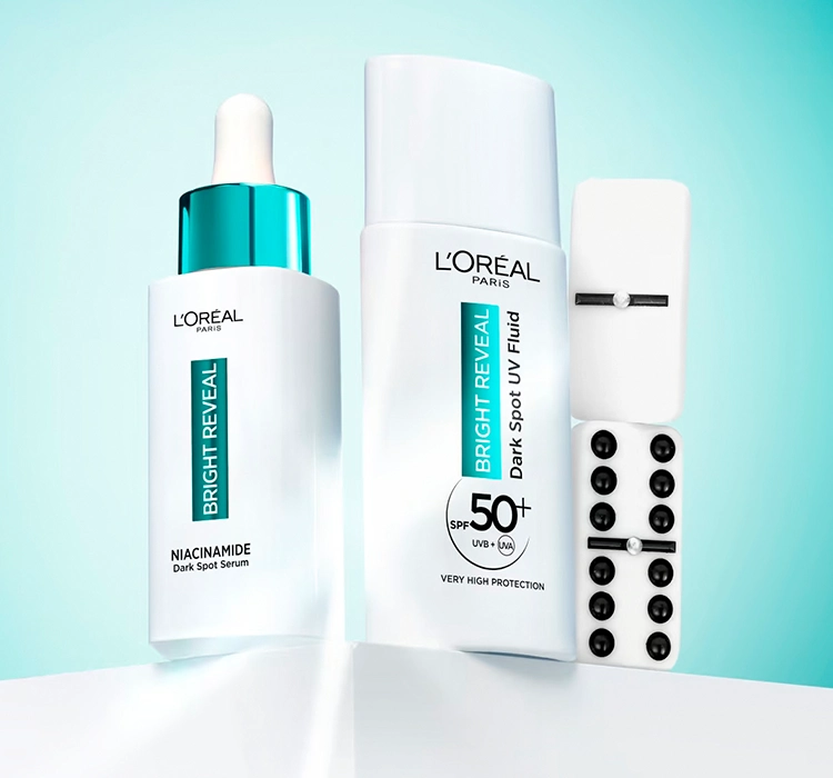 L'ORÉAL PARIS BRIGHT REVEAL ФЛЮИД ДЛЯ ЛИЦА ПРОТИВ ПИГМЕНТАЦИИ SPF 50+ 50МЛ