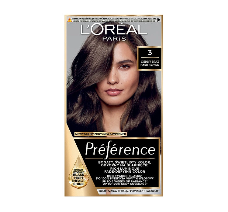 LOREAL RECITAL PREFERENCE КРАСКА ДЛЯ ВОЛОС B 3.0