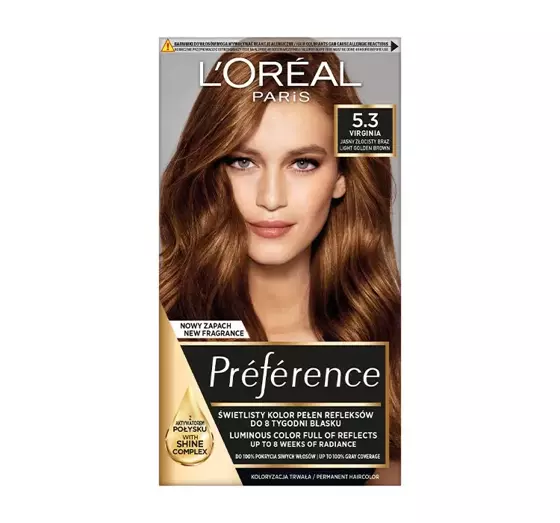 LOREAL RECITAL PREFERENCE КРАСКА ДЛЯ ВОЛОС G 5.3