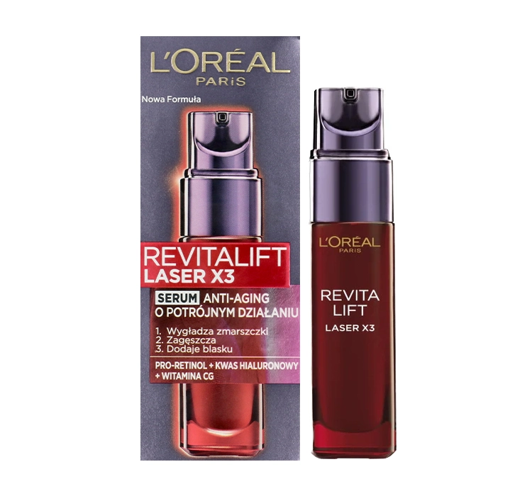 LOREAL REVITALIFT LASER X3 ANTI-AGE СЫВОРОТКА 30МЛ