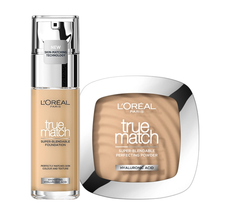 LOREAL TRUE MATCH НАБОР ТОНАЛЬНОЕ СРЕДСТВО + ПУДРА