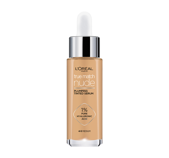 LOREAL TRUE MATCH NUDE ТОНИРУЮЩАЯ СИРОВАТКА 4-5 MEDIUM 30МЛ