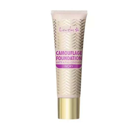 LOVELY CAMOUFLAGE FOUNDATION КРОЮЩЕЕ ТОНАЛЬНОЕ СРЕДСТВО ДЛЯ ЛИЦА 3 IVORY 25Г