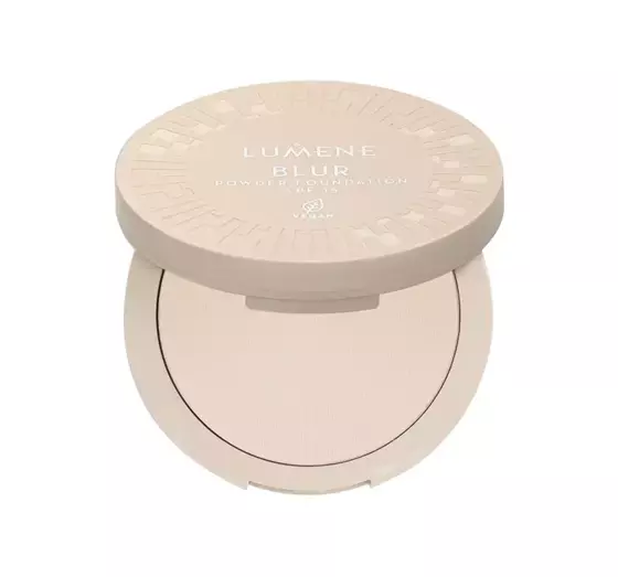 LUMENE BLUR POWDER FOUNDATION SPF15 СГЛАЖИВАЮЩЕЕ ТОНАЛЬНОЕ СРЕДСТВО В ФОРМЕ ПУДРЫ 2 10Г