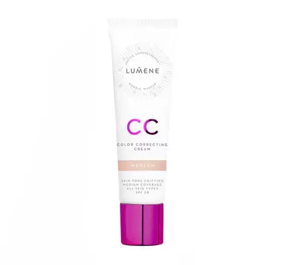 LUMENE CC ТОНАЛЬНЫЙ КРЕМ 7В1 SPF 20 MEDIUM