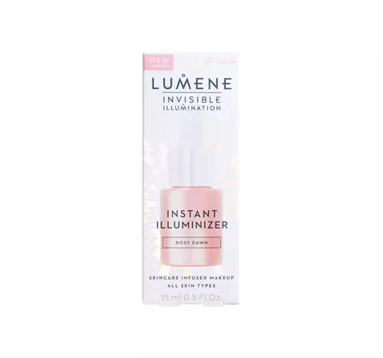 LUMENE INVISIBLE ILLUMINATION INSTANT ILLUMINIZER ОСВЕТЛЯЮЩАЯ СЫВОРОТКА ROSY DAWN 15МЛ