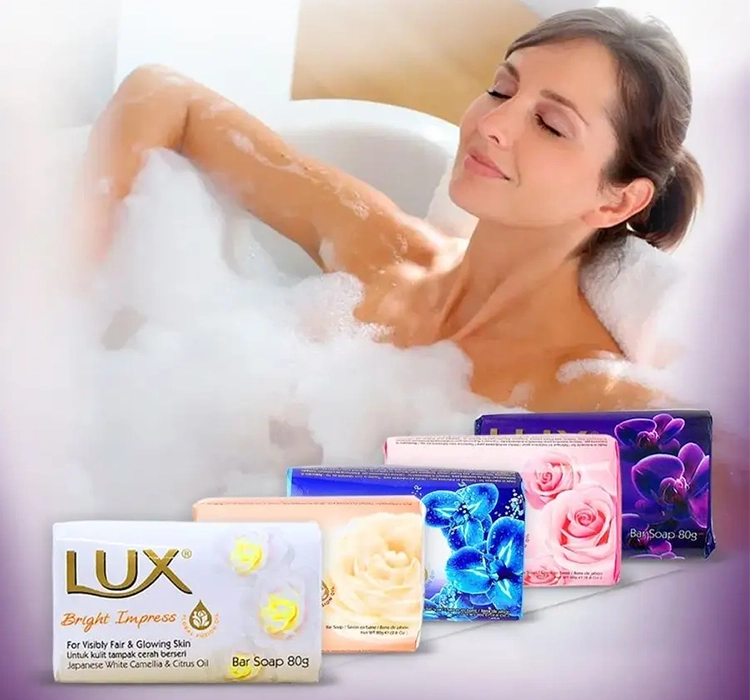 LUX AQUA SPARKLE МЫЛО ДЛЯ РУК И ТЕЛА 80Г