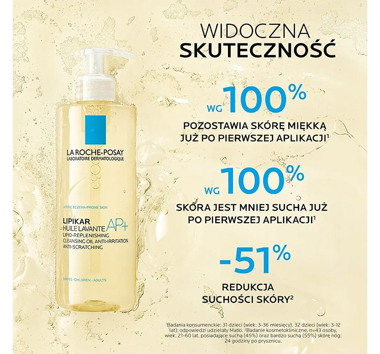 La Roche-Posay Lipikar AP+ масло для мытья 1000мл