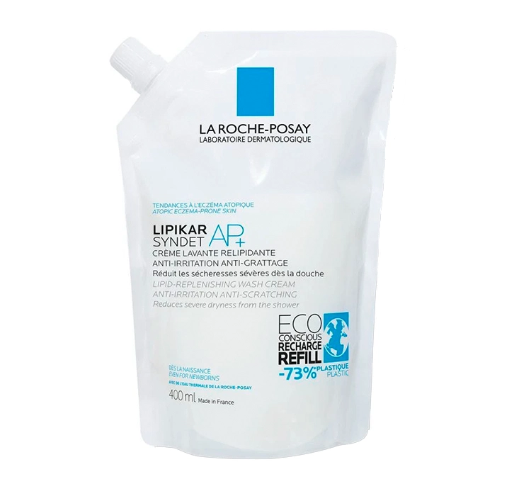 La Roche-Posay Lipikar Syndet AP+ крем для мытья refill 400мл