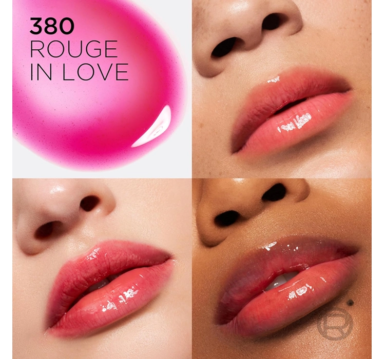 L'oreal Plump Ambition гиалуроновое масло для губ  380 Rouge In Love 5мл