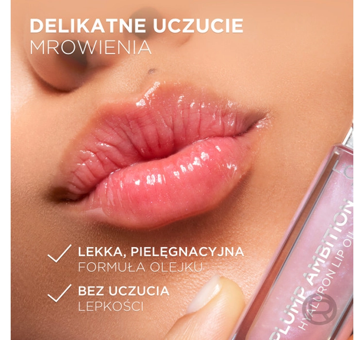 L'oreal Plump Ambition гиалуроновое масло для губ  650 Nude Macaron 5мл