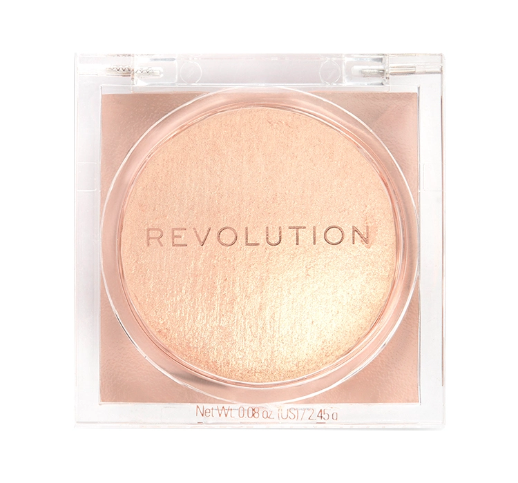 MAKEUP REVOLUTION BEAM BRIGHT ХАЙЛАЙТЕР ДЛЯ ЛИЦА BRONZE BADDIE 2,45Г