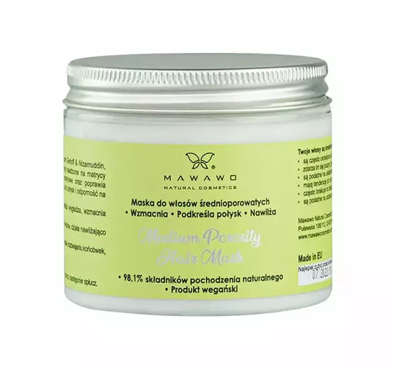 MAWAWO MEDIUM POROSITY HAIR МАСКА ДЛЯ ВОЛОС С СРЕДНИМ УРОВНЕМ ПОРИСТОСТИ 200МЛ