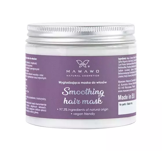 MAWAWO SMOOTHING HAIR MASK СГЛАЖИВАЮЩАЯ МАСКА ДЛЯ ВОЛОС 200МЛ