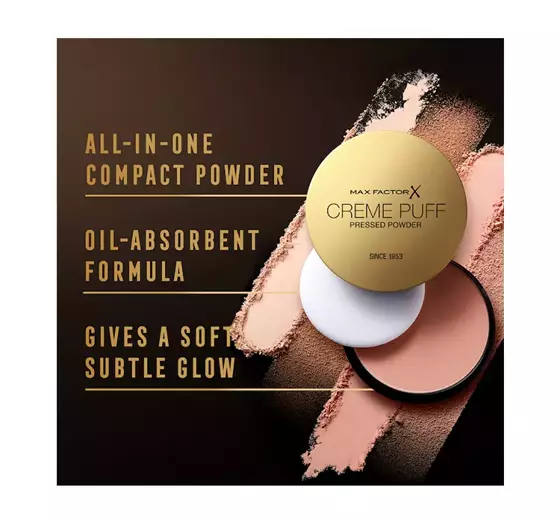 MAX FACTOR CREME PUFF ПУДРА 13 NOUVEAU BEIGE 14Г