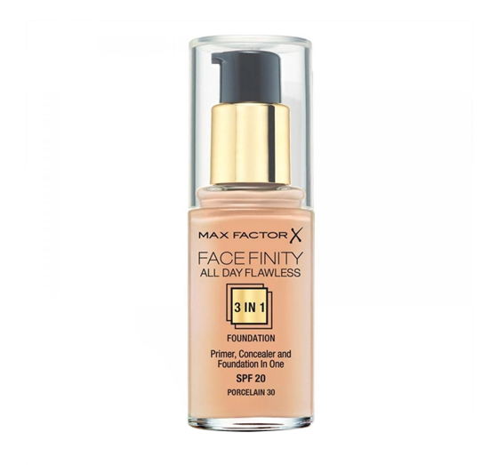 MAX FACTOR FACEFINITY ALL DAY FLAWLESS ТОНАЛЬНОЕ СРЕДСТВО 3В1 30 PORCELAIN 30МЛ