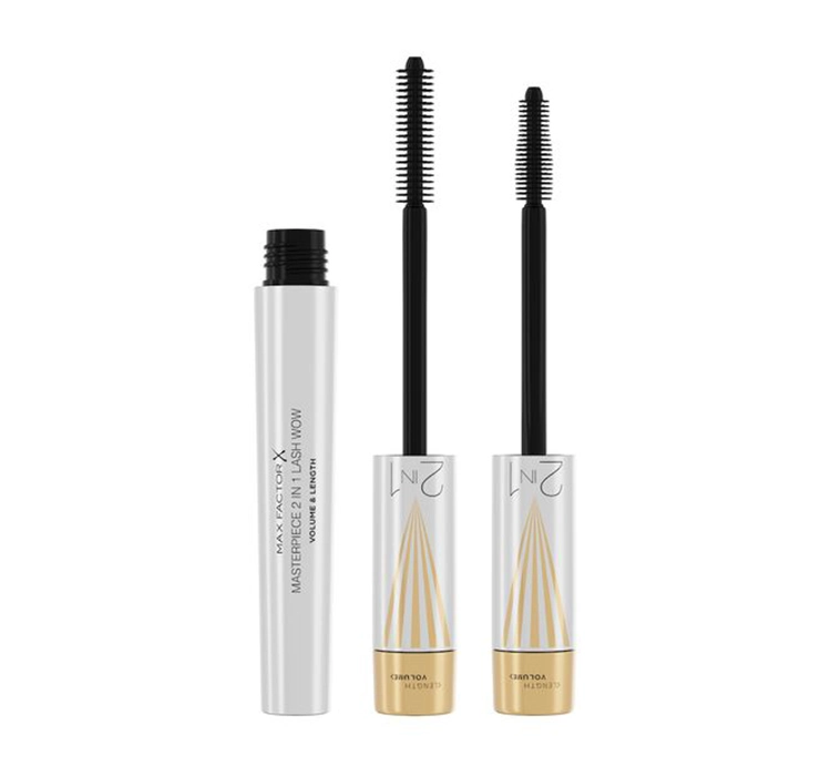 MAX FACTOR MASTERPIECE LASH WOW ТУШЬ ДЛЯ РЕСНИЦ 2В1 BLACK 7МЛ