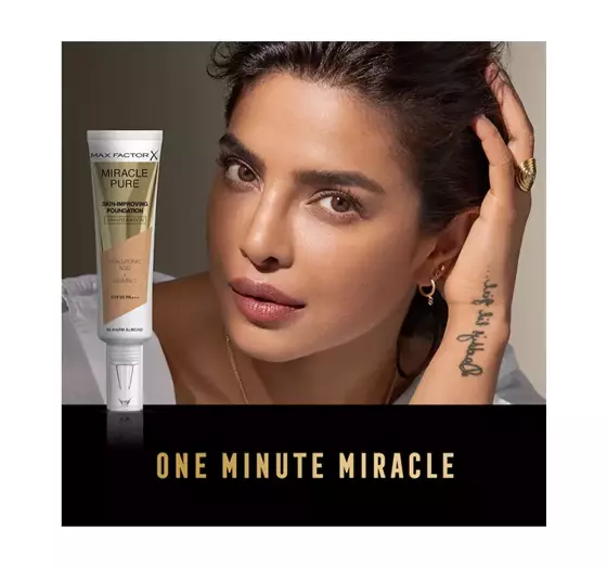 MAX FACTOR MIRACLE PURE ТОНАЛЬНОЕ СРЕДСТВО ДЛЯ УЛУЧШЕНИЯ СОСТОЯНИЯ КОЖИ 75 GOLDEN  30МЛ