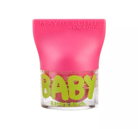 MAYBELLINE BABY LIPS BALM & BLUSH БАЛЬЗАМ ДЛЯ ГУБ И РУМЯНА 02 FLIRTY PINK 3,5Г