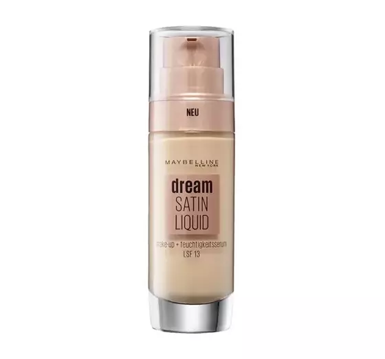 MAYBELLINE DREAM SATIN LIQUID ТОНАЛЬНОЕ СРЕДСТВО ДЛЯ ЛИЦА 10 IVORY 30МЛ