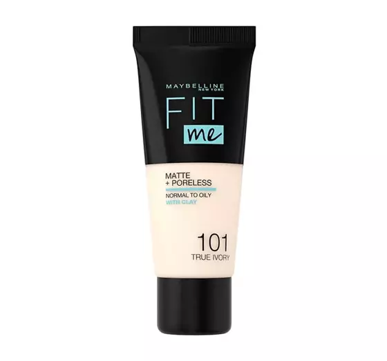 MAYBELLINE FIT ME МАТИРУЮЩЕЕ ТОНАЛЬНОЕ СРЕДСТВО 101 TRUE IVORY 30МЛ