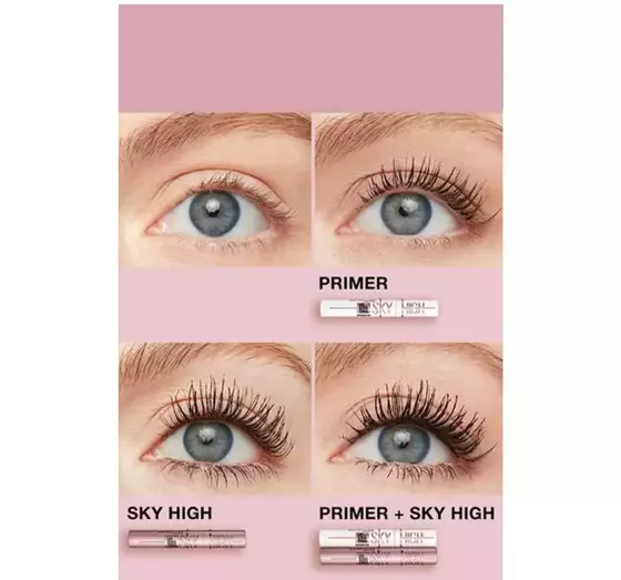 MAYBELLINE LASH SENSATIONAL SKY HIGH ЧЕРНАЯ БАЗА ПОД ТУШЬ ДЛЯ РЕСНИЦ 7,7МЛ