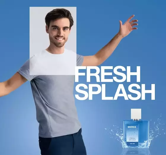 MEXX FRESH SPLASH FOR HIM ДЕЗОДОРАНТ NATURAL SPRAY 75МЛ