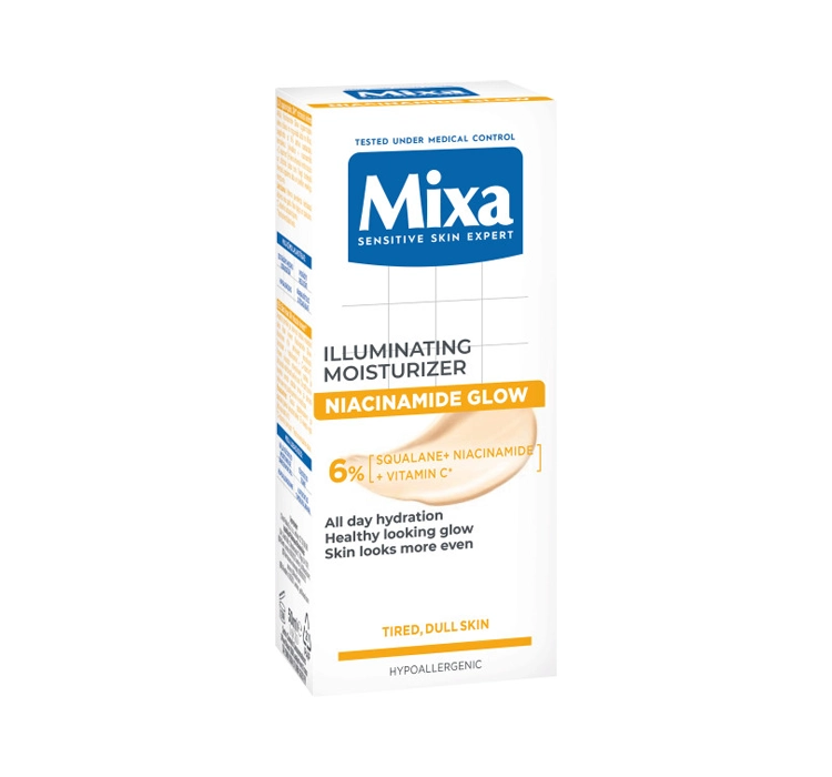 MIXA NIACYNAMIDE GLOW ОСВЕТЛЯЮЩИЙ КРЕМ ДЛЯ ЛИЦА 50МЛ