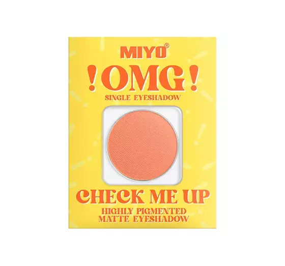 MIYO OMG MATTE EYESHADOW МАТОВЫЕ ТЕНИ ДЛЯ ВЕК 11 PUMPKIN 1,3Г