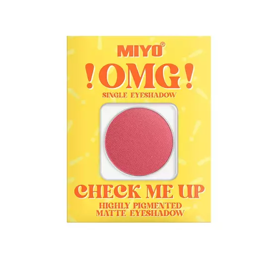 MIYO OMG MATTE EYESHADOW МАТОВЫЕ ТЕНИ ДЛЯ ВЕК 12 BLOOD 1,3Г