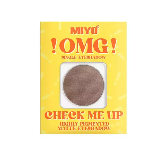 MIYO OMG MATTE EYESHADOW МАТОВЫЕ ТЕНИ ДЛЯ ВЕК 14 BROWNIE 1,3Г