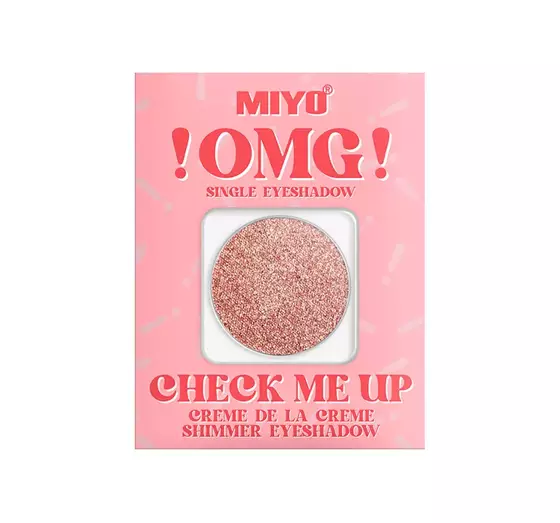 MIYO OMG SHIMMER EYESHADOW БЛЕСТЯЩИЕ ТЕНИ ДЛЯ ВЕК 27 LOLLYPOP 1,3Г