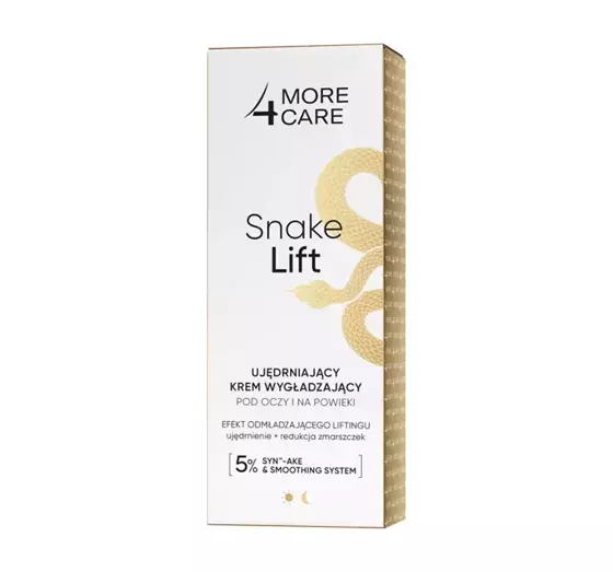 MORE4CARE SNAKE LIFT УКРЕПЛЯЮЩЕ-РАЗГЛАЖИВАЮЩИЙ КРЕМ ПОД ГЛАЗА И ДЛЯ ВЕК 35МЛ