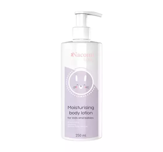 NACOMI BABY MOISTURIZING BODY LOTION УВЛАЖНЯЮЩАЯ ЭМУЛЬСИЯ ДЛЯ ДЕТЕЙ И МЛАДЕНЦЕВ 250МЛ 