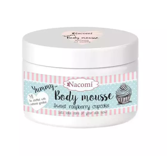 NACOMI BODY MOUSSE МУСС ДЛЯ ТЕЛА МАЛИНА 180МЛ