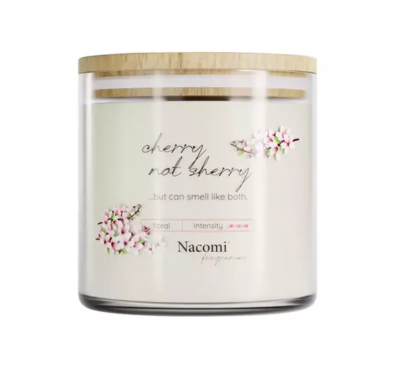 NACOMI FRAGRANCES АРОМАТИЧЕСКАЯ СОЕВАЯ СВЕЧА CHERRY NOT SHERRY 450Г