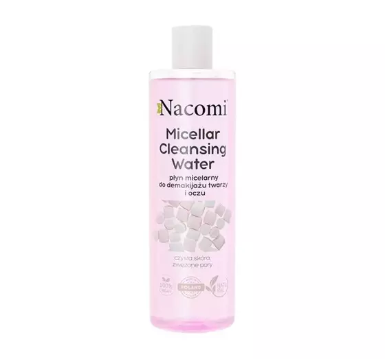 NACOMI MICELLAR CLEANSING WATER МИЦЕЛЛЯРНАЯ ЖИДКОСТЬ СУЖЕНИЕ ПОР 400МЛ