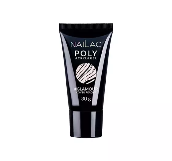 NAILAC POLY ACRYL & GEL АКРИЛ-ГЕЛЬ #GLAMOUR COVER PEACHY 30Г