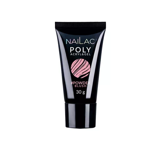 NAILAC POLY ACRYL & GEL АКРИЛ-ГЕЛЬ #POWDER BLUSH 30Г