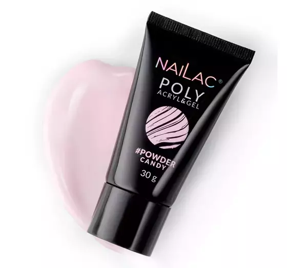 NAILAC POLY ACRYL & GEL АКРИЛ-ГЕЛЬ #POWDER CANDY 30Г